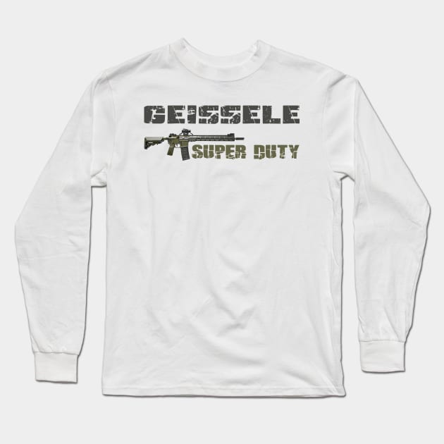 AR15 RIFLE GEISSELE SUPER DUTY Long Sleeve T-Shirt by Aim For The Face